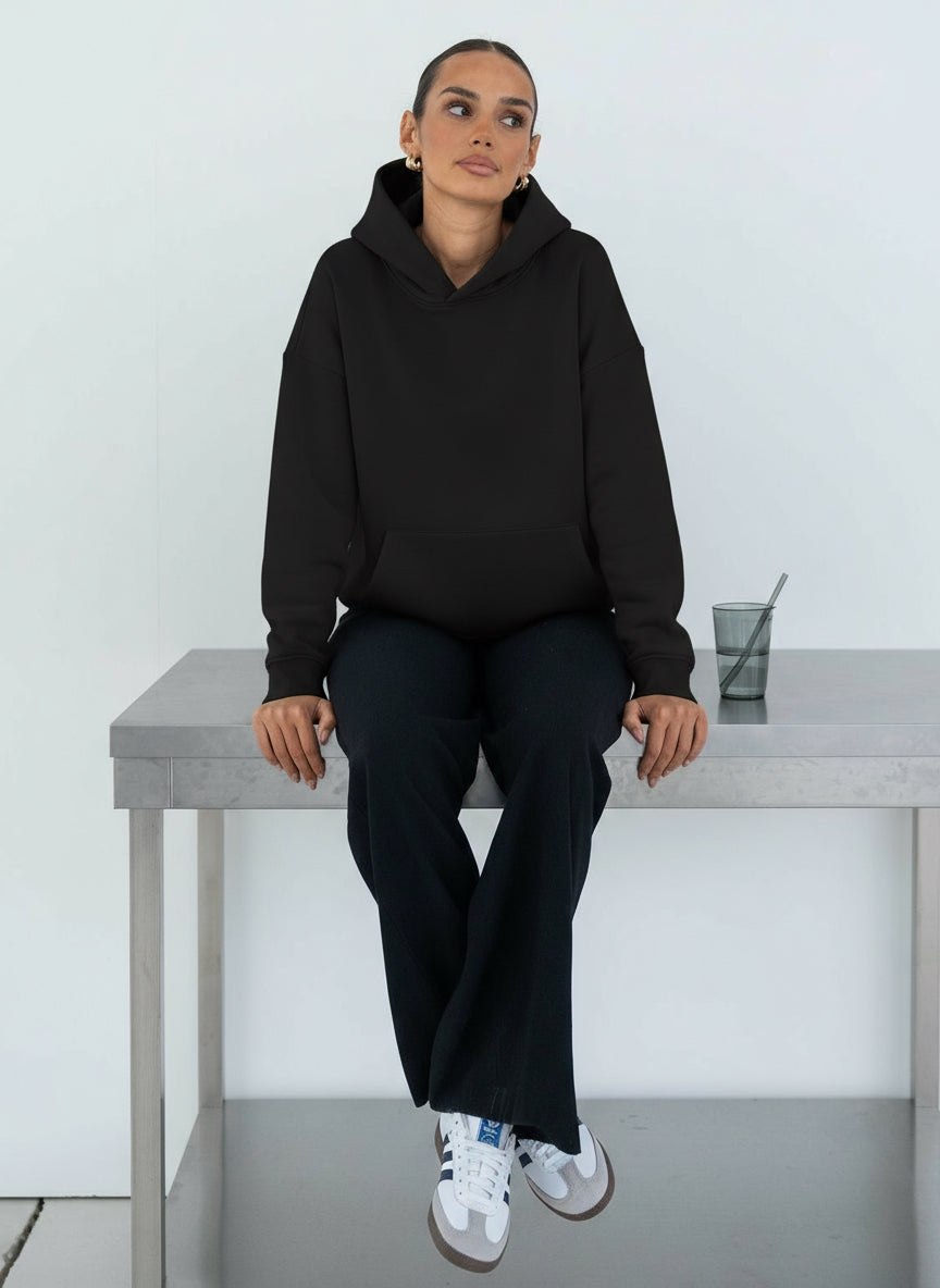 Black hoodie