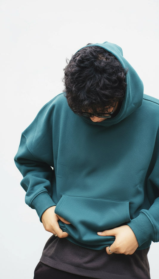 Teal hoodie