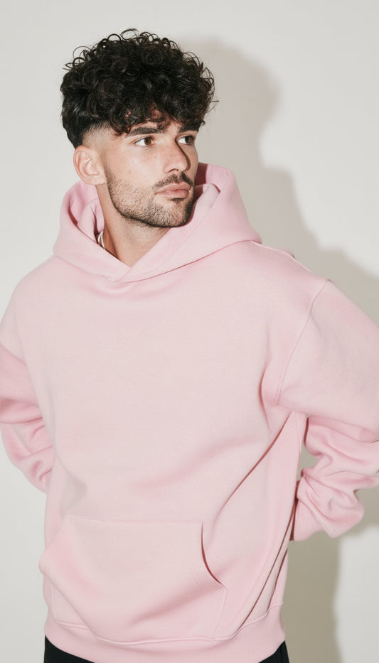 Powder rose hoodie