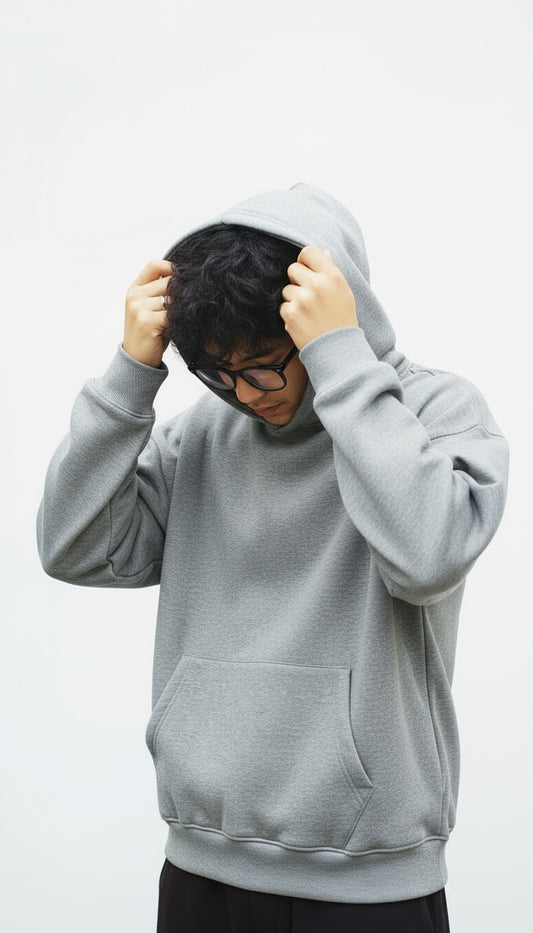 Grey hoodie