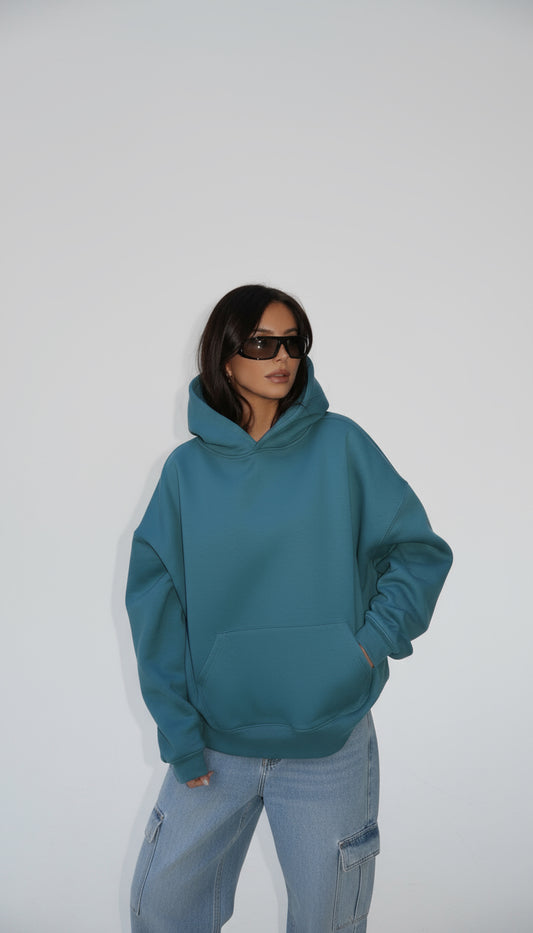 Teal hoodie
