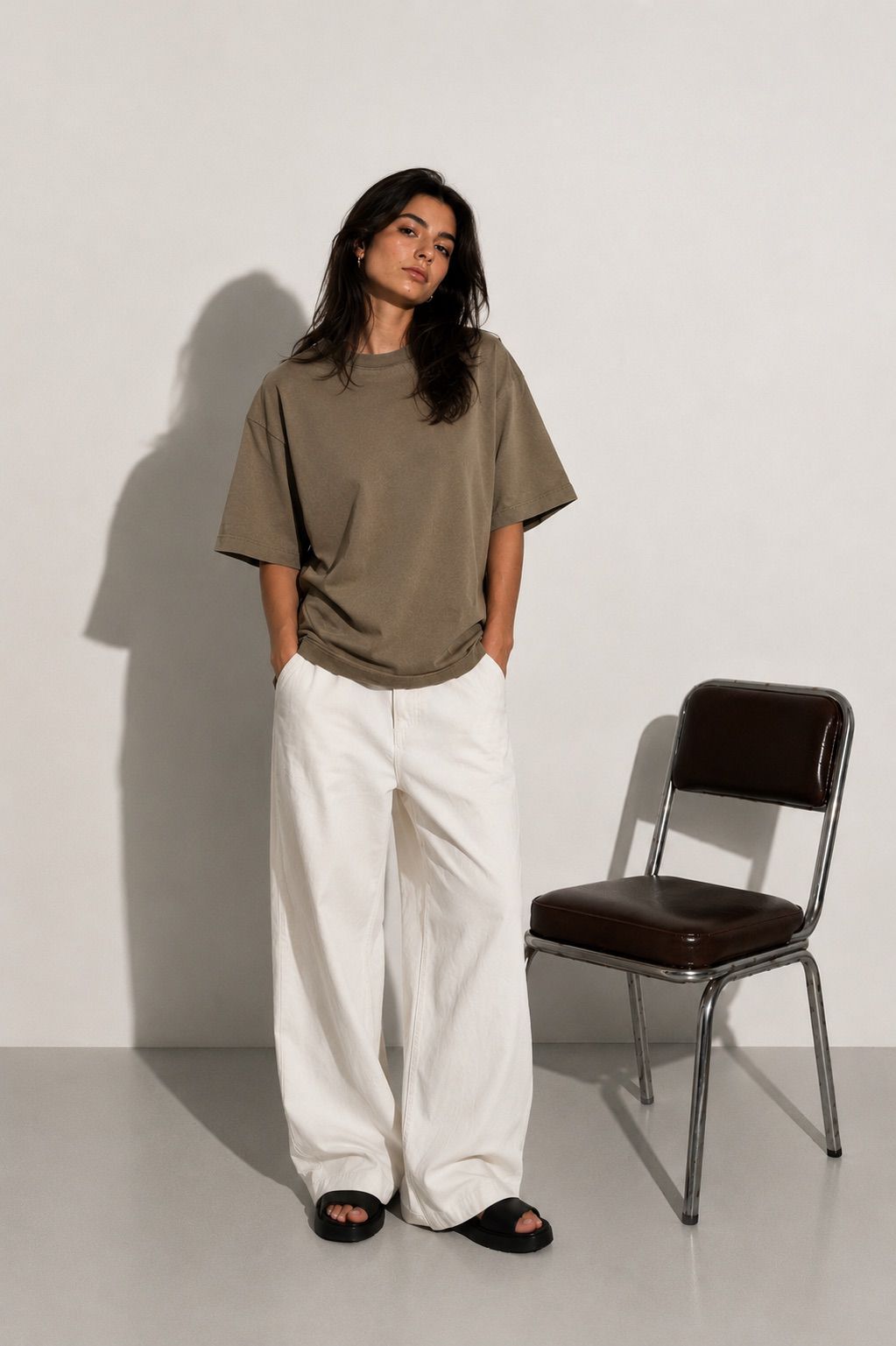 Kaki Box T-Shirt