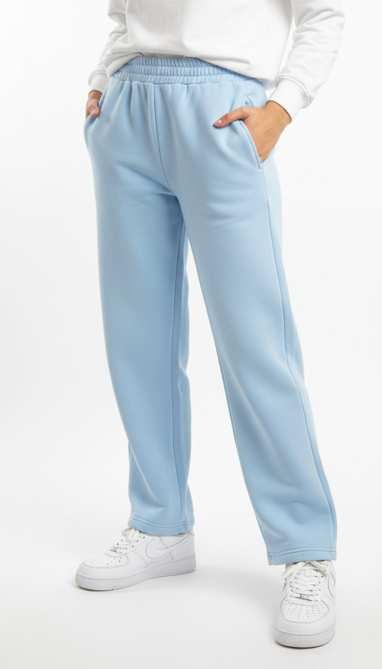 Baby blue sweat pants